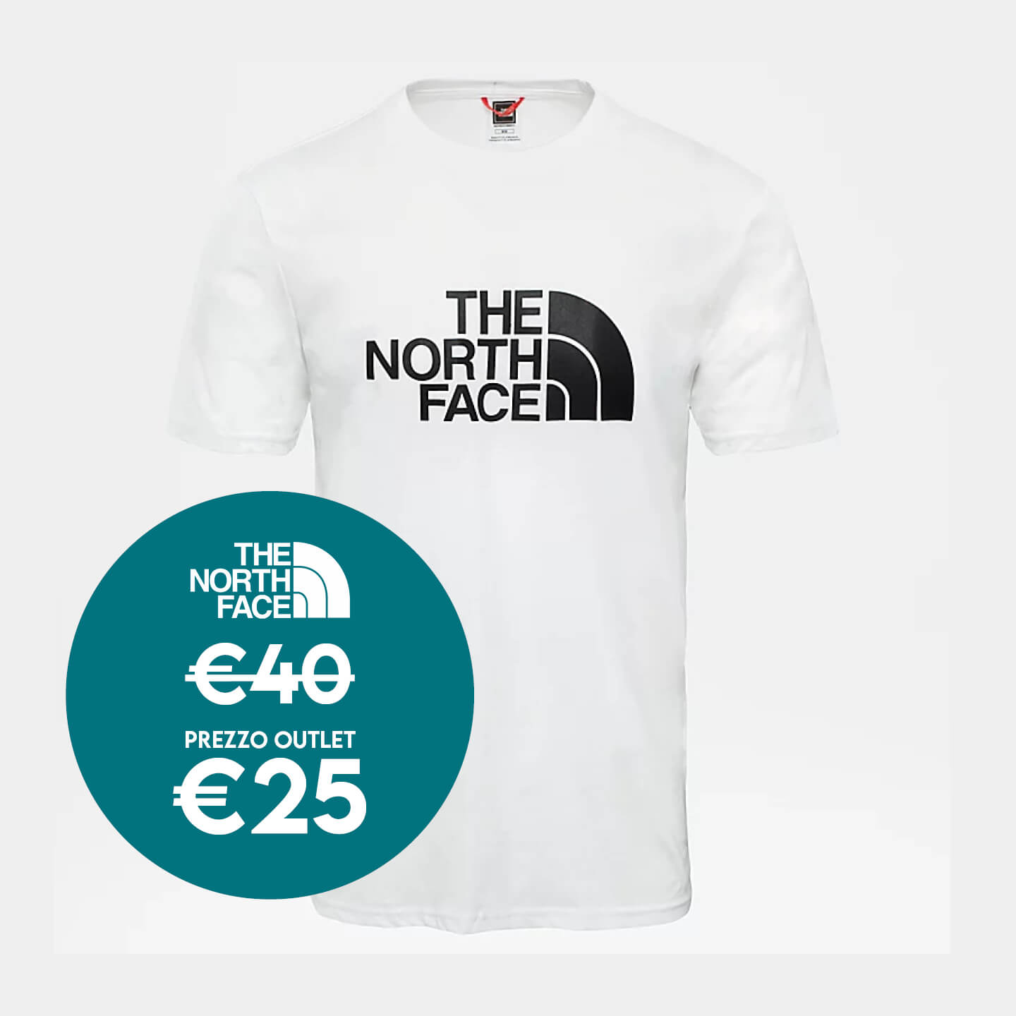 Moda al cubo_the north face tshirt