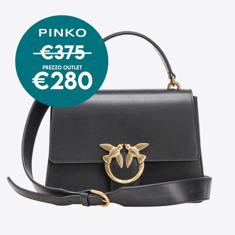 borsa di pelle nera a bussolengo